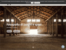 Tablet Screenshot of antonellozoffoli.com